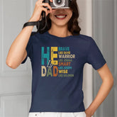 T-shirts avec versets bibliques pour la fête des pères, cadeaux pour papa